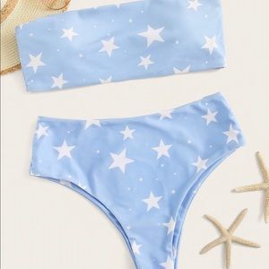 Star Spangled Bikini Set with 2 Bottoms